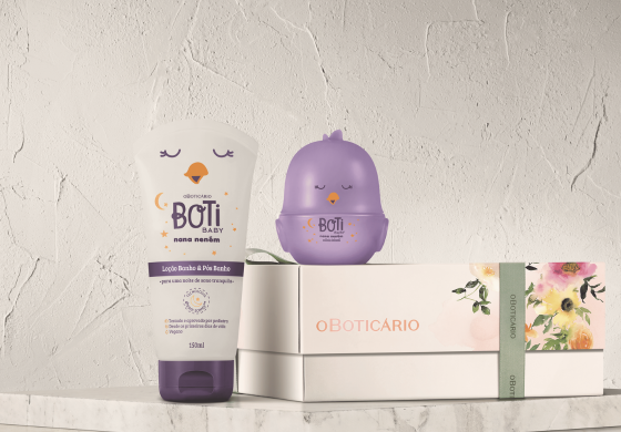 boti baby packaging on surface.
