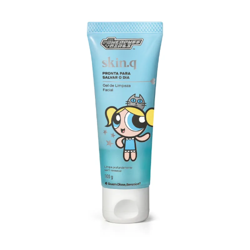 Gel de Limpeza Facial Pronta Pra Salvar o Dia QDB As Meninas Super Poderosas 100g